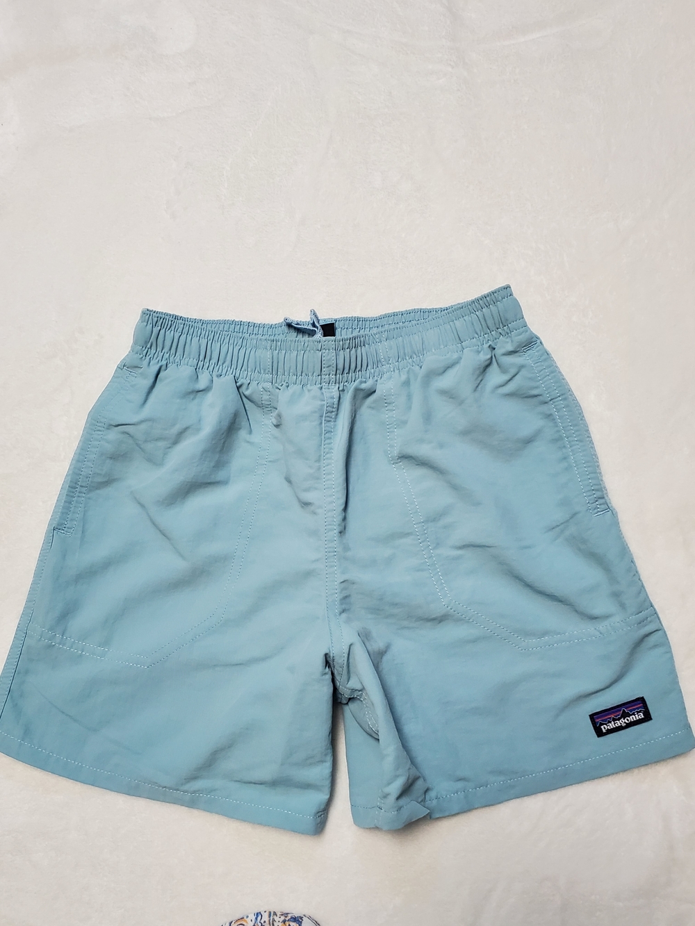 Patagonia Aqua Blue Kids Shorts
